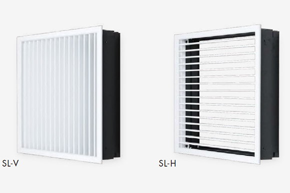 Vスリット Hスリット Vスリットシャッター付 Hスリットシャッター付